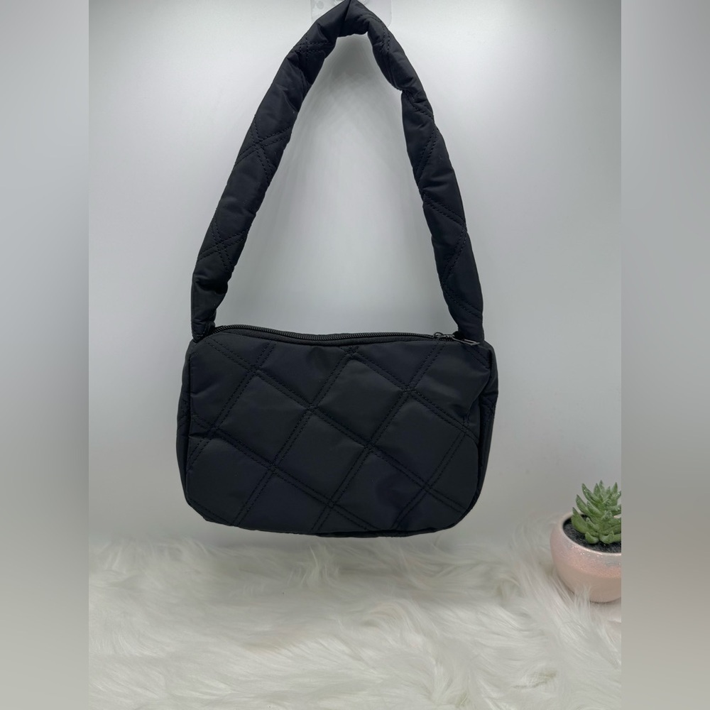 The Errands Grab & Go Quilted Nylon Handbag